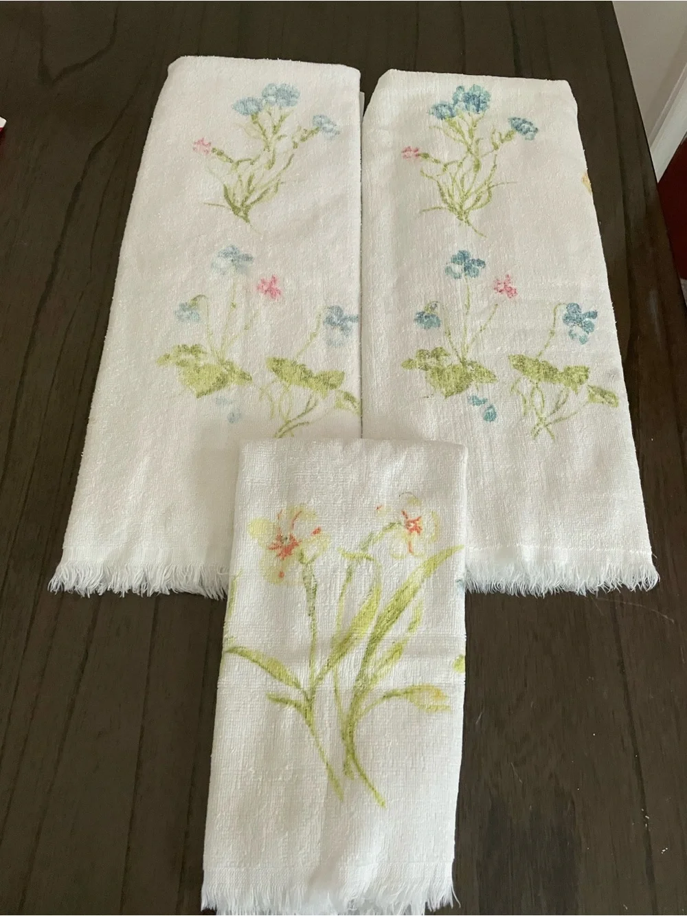 Vintage Springmaid Towel Set with 2 towels and one hand towel